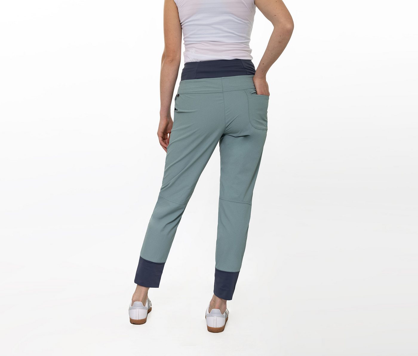 Bergson Outdoorhose PUSULA COMFORT Damen Wanderhose, leicht, elastisch, strapazierfähig, Normalgrößen, h Bild 3