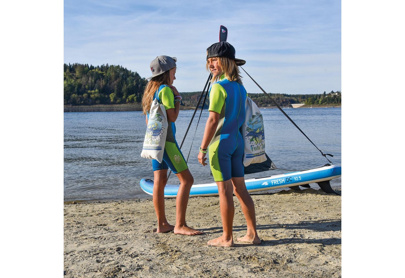 F2 Neoprenanzug F2 Junior Neopren Anzug Neo - Kid 3 mm 12 yrs Blau Bild 5