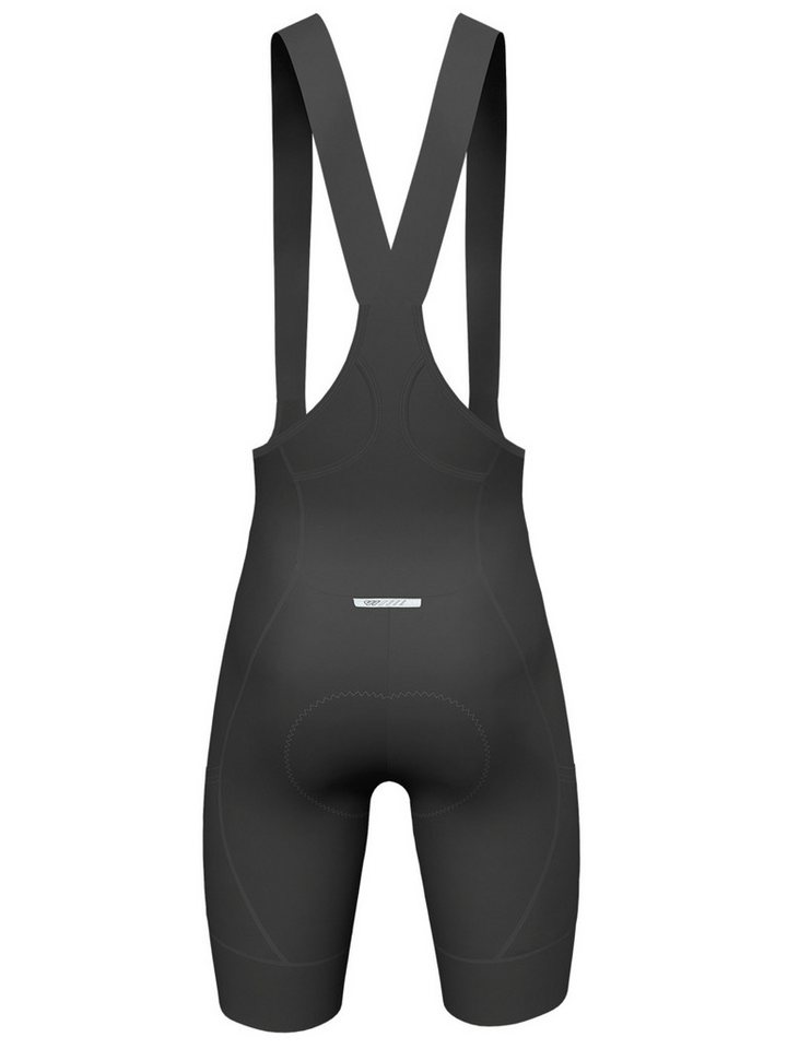 Wulibike Radhose Herren Cargo-Trägerhose GEL-Polster V-Träger Reflektierend (1-tlg) Figurbetonter Schnitt mit 3 Taschen für Renn- & Gravelrad