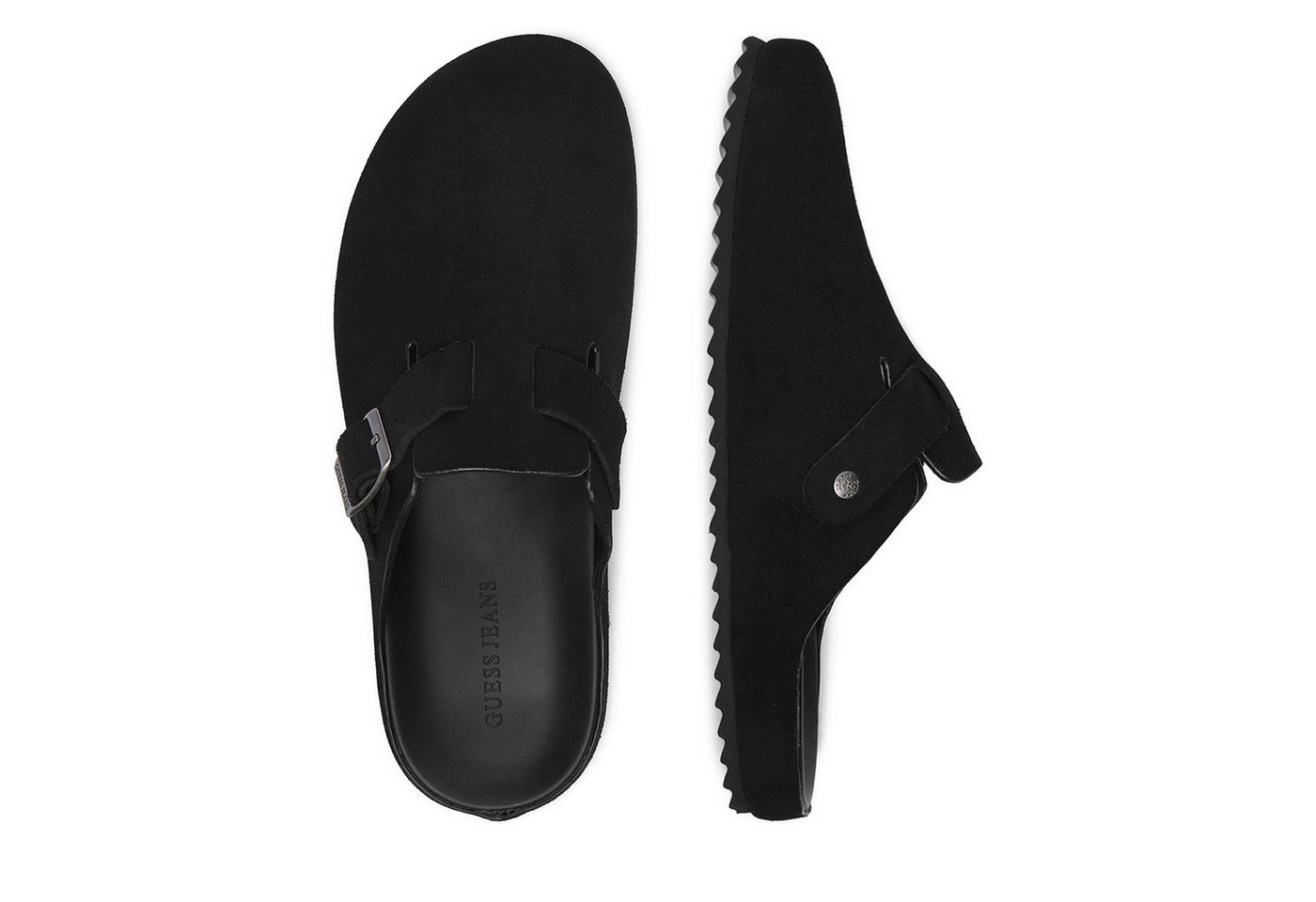 GUESS JEANS Guess Jeans Herren-Flip-Flops Schwarz Badepantolette Bild 3