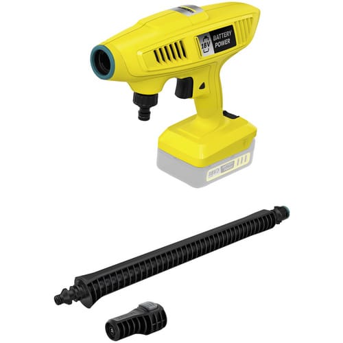 KÄRCHER Akku-Mitteldruckreiniger KHB 4-18 Battery, max. 21 bar, max. 170 l/h, ohne Akku und Ladegerät - gelb