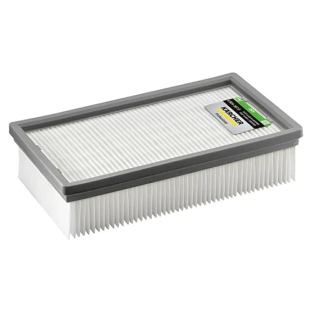 KÄRCHER Flachfaltenfilter Dry, Professional NT-Sauger - grau