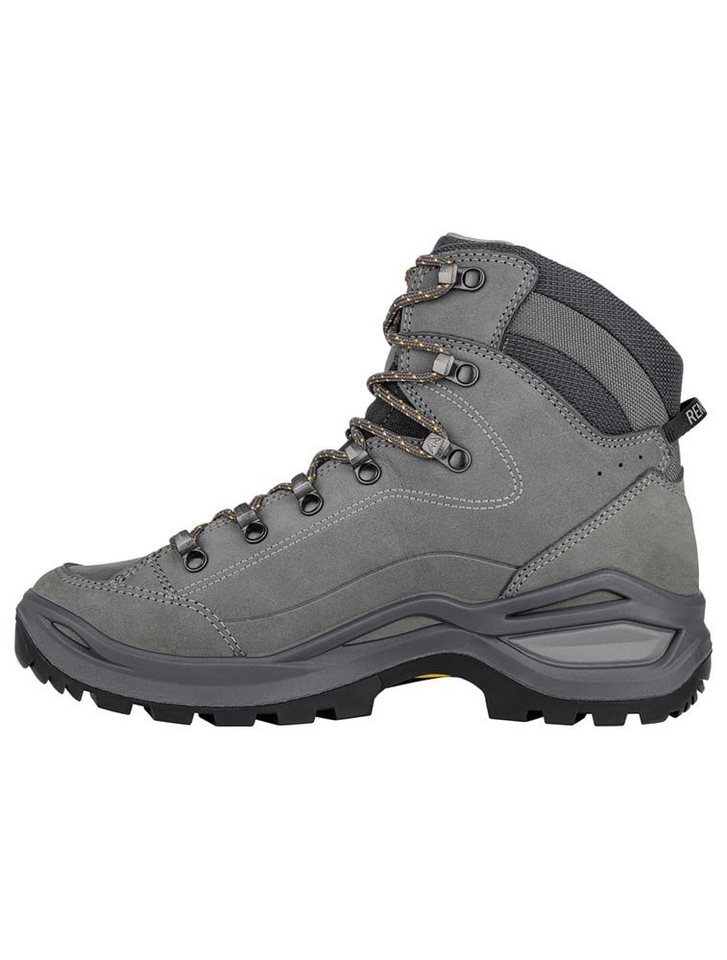 Lowa Renegade EVO LL Mid (All-Terrain, Nubukleder) graphitgrau/aprikose Wanderschuh Bild 3