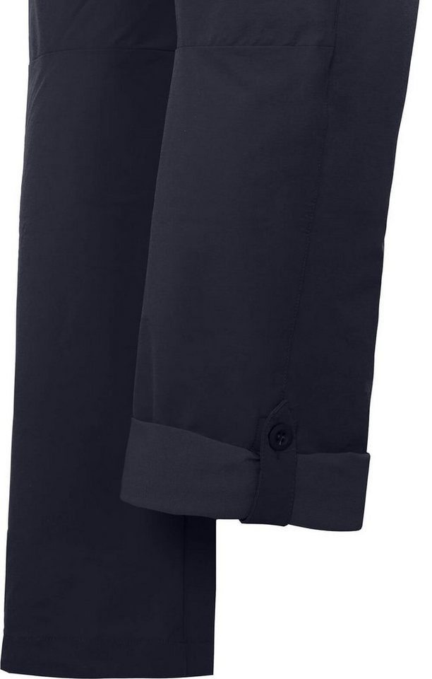 Bergson Outdoorhose VIDAA COMFORT Damen Wanderhose, leicht, elastisch, Kurzgrößen, Nacht blau Bild 3