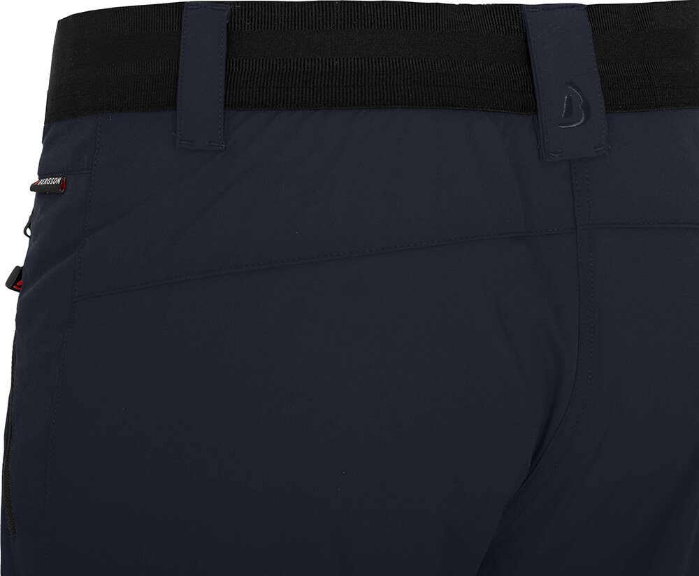 Bergson Outdoorhose VIDAA COMFORT Damen Wanderhose, leicht, elastisch, Kurzgrößen, Nacht blau Bild 4