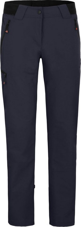 Bergson Outdoorhose VIDAA COMFORT Damen Wanderhose, leicht, elastisch, Kurzgrößen, Nacht blau Bild 5