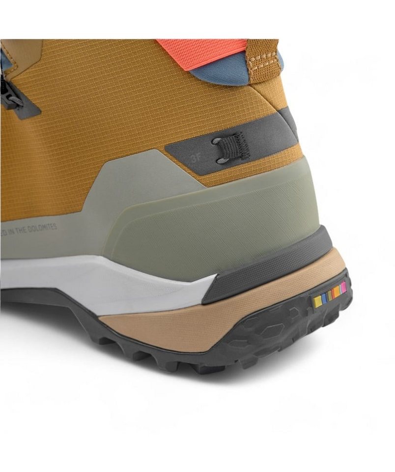 Salewa Puez 2 Mid PTX (Trekking, wasserdicht) gold/grün Herren Wanderschuh