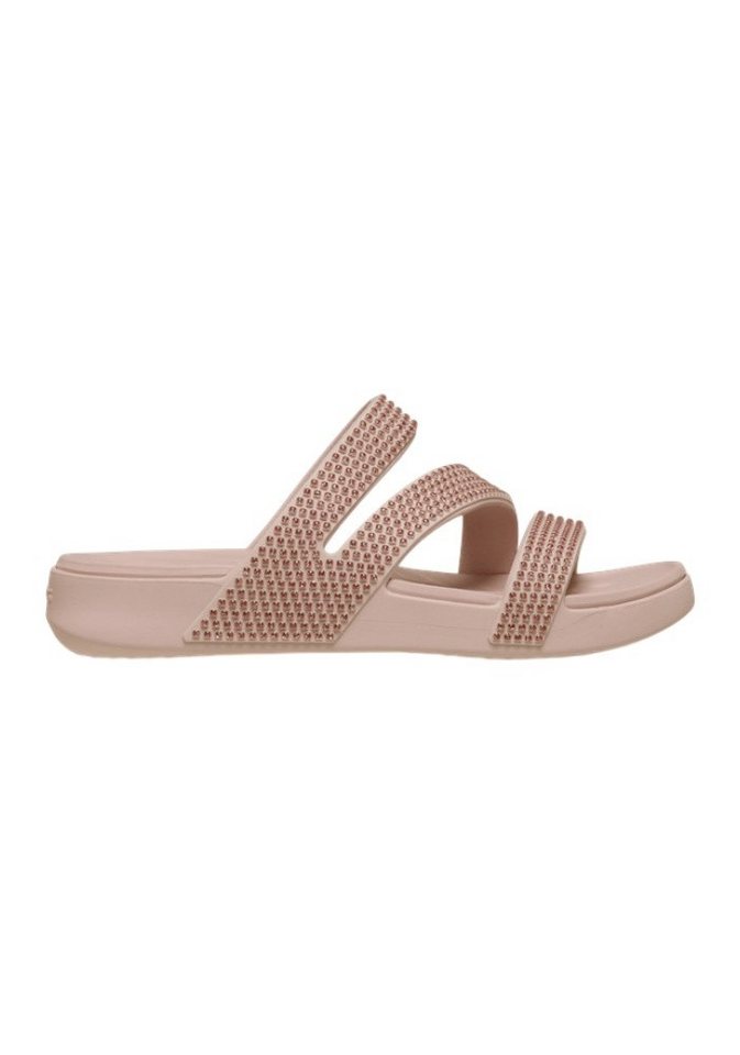 Crocs Sandale Getaway Gems Strappy Quartz hellbraun - Damen Badeschuh