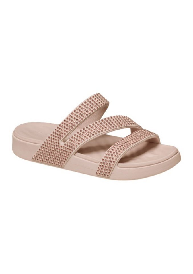 Crocs Sandale Getaway Gems Strappy Quartz hellbraun - Damen Badeschuh Bild 4