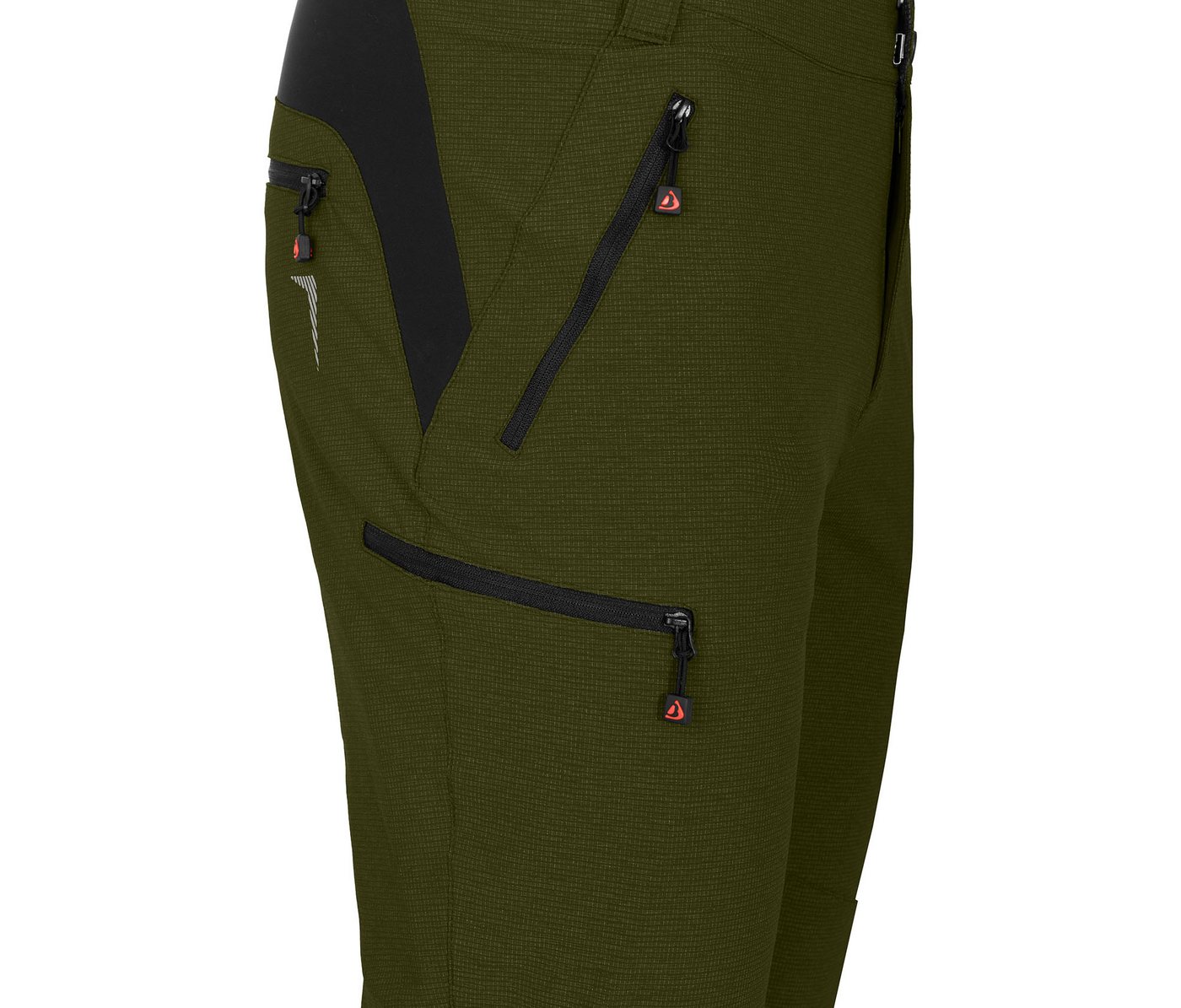 Bergson Fahrradhose PATTI Herren Radhose, robust, elastisch, Normalgrößen, dunkel grün Bild 2