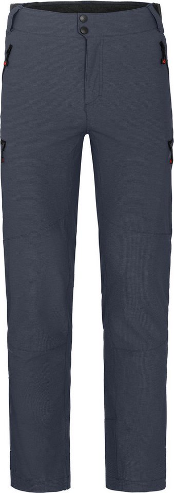 Bergson Fahrradhose PATTI Herren Radhose, robust, elastisch, Kurzgrößen, grau/blau Bild 2