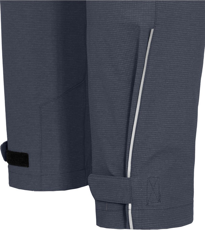 Bergson Fahrradhose PATTI Herren Radhose, robust, elastisch, Kurzgrößen, grau/blau Bild 5