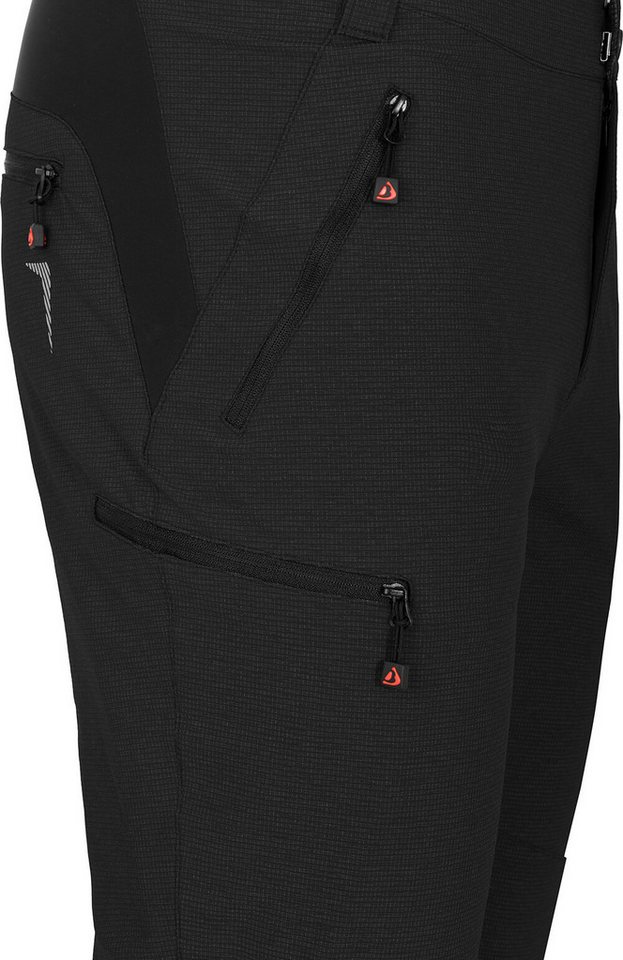 Bergson Fahrradhose PATTI Herren Radhose, robust, elastisch, Langgrößen, schwarz Bild 2