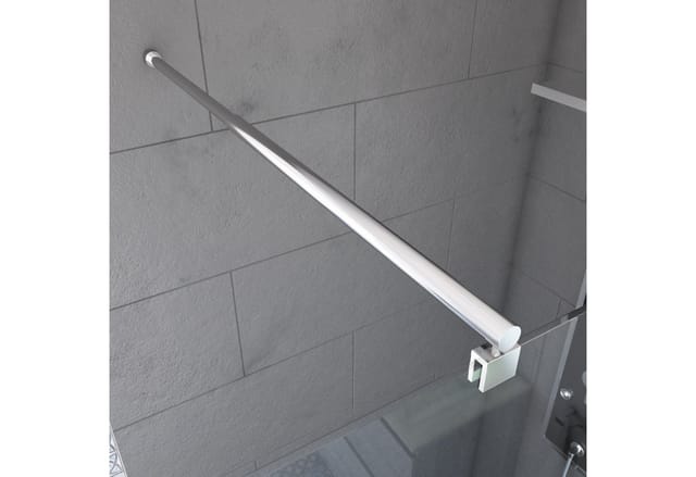 Marwell Haltestange, Aluminium, chromfarben