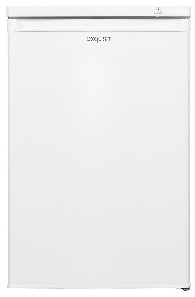 Exquisit Gefrierschrank, BxHxL: 55 x 85,5 x 57 cm, 91l, weiß - weiss