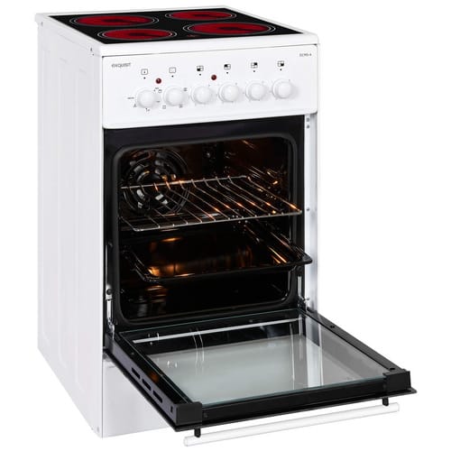 Exquisit Elektro-Standherd »ECM 5-4.1«, 47 l, 4 Kochfelder - weiss
