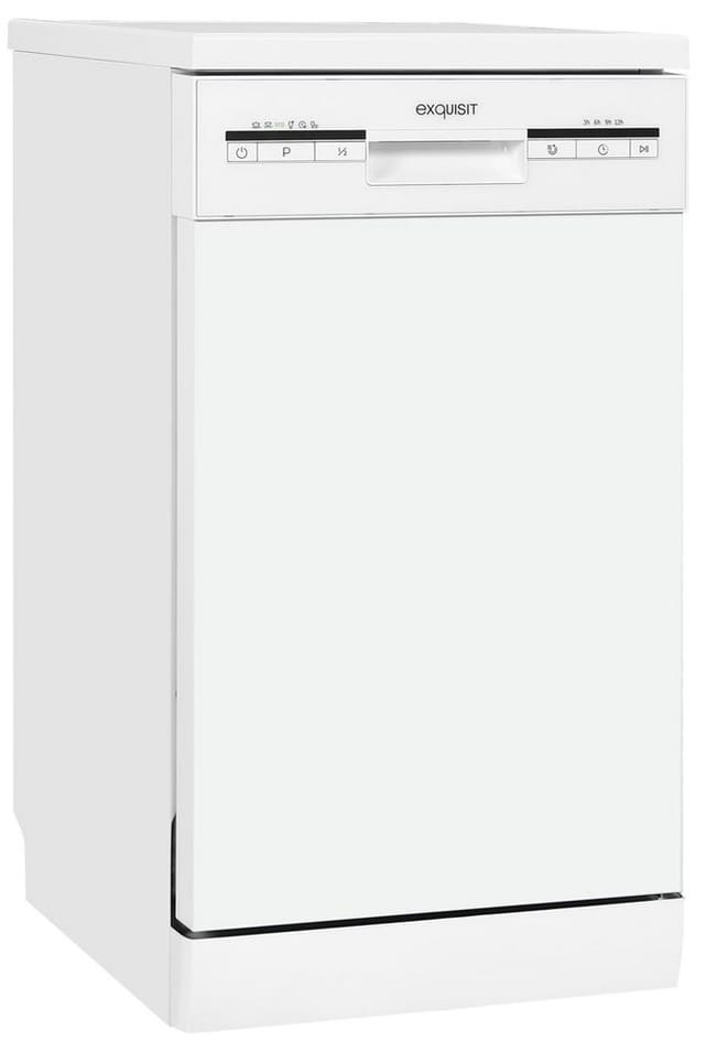 Exquisit Geschirrspüler »GSP9109-030E«, BxHxT: 44,8 x 84,5 x 60 cm, weiß - weiss