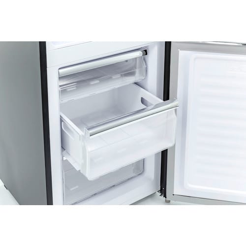 Exquisit Retro Kühl-Gefrierkombination »RKGC250-70-H«, BxHxL: 54,5 x 183 x 57,5 cm - schwarz