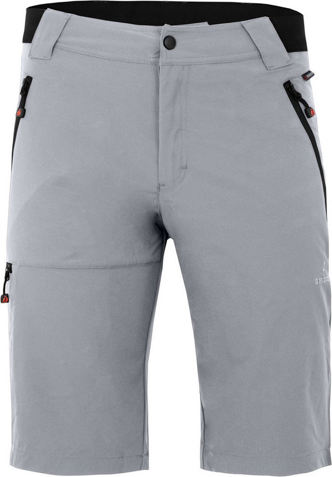 Bergson Outdoorhose ARRESÖ COMFORT Bermuda Herren Wandershorts, leicht, strapazierfähig, Normalgrößen, hellgrau Bild 2