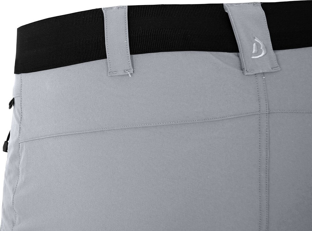 Bergson Outdoorhose ARRESÖ COMFORT Bermuda Herren Wandershorts, leicht, strapazierfähig, Normalgrößen, hellgrau Bild 3
