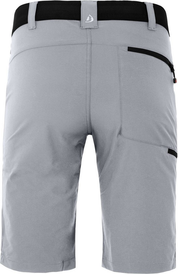 Bergson Outdoorhose ARRESÖ COMFORT Bermuda Herren Wandershorts, leicht, strapazierfähig, Normalgrößen, hellgrau Bild 4