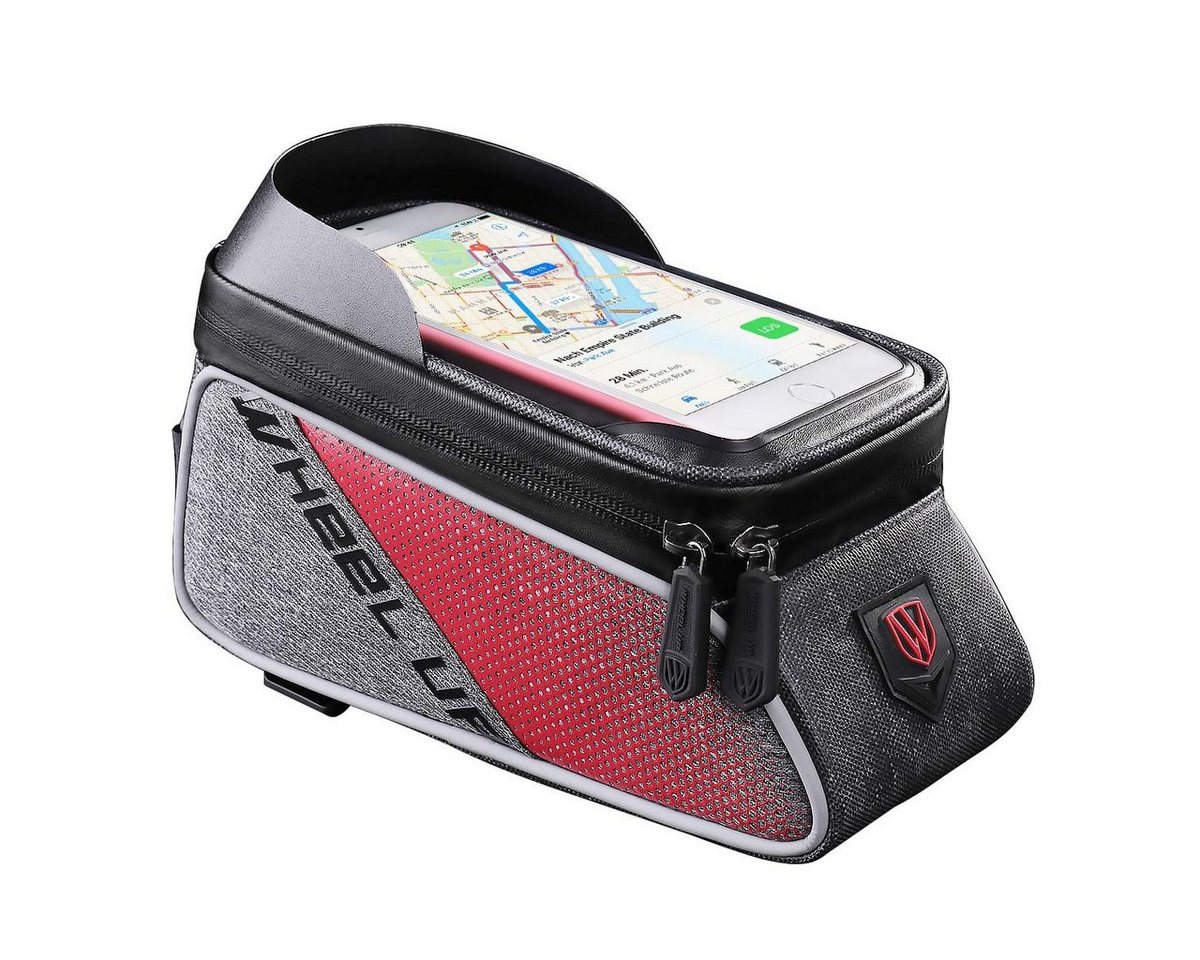 MidGard Fahrradtasche Fahrrad-Rahmentasche wasserabweisend e-Bike Smartphone-Halterung, Mit geräumigem Hauptfach Bild 5