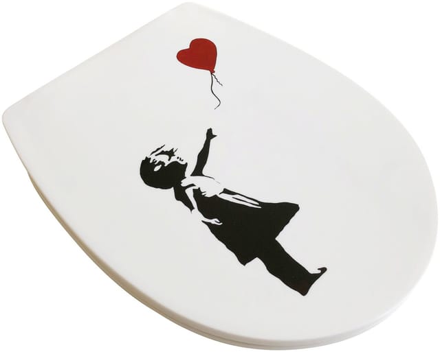 ADOB WC-Sitz »roter Ballon«, mit Absenkautomatik - bunt