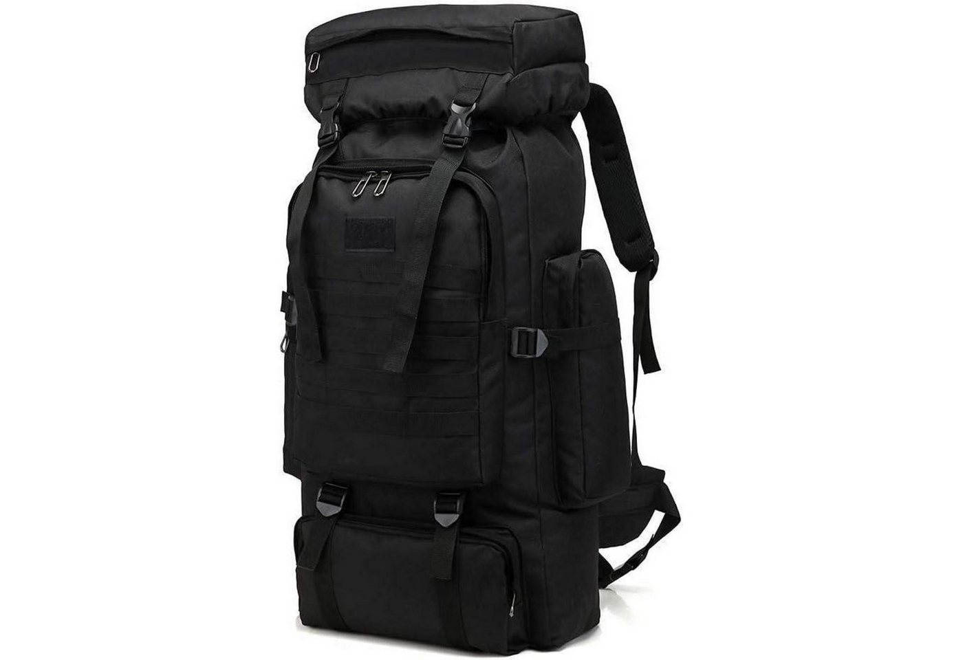 LuxusKollektion Trekkingrucksack Wanderrucksack 60L 80L Wasserdicht Trekking Reiserucksack Schwarz Bild 2