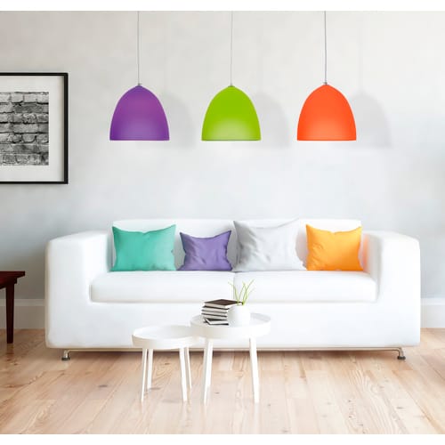NÄVE Pendelleuchte, silikon/kunststoff, orange