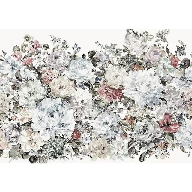 KOMAR Vliestapete, Blumen, bunt