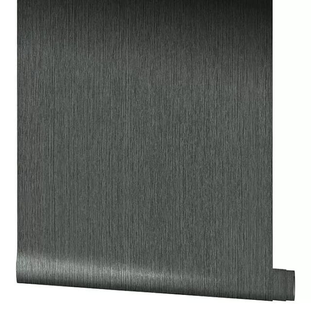 marburg Vliestapete »Vintage Deluxe«, Uni, anthrazit - grau