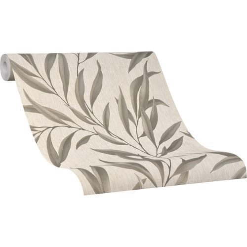 marburg Vliestapete »Modernista 53«, Blätter, Blumen, beige