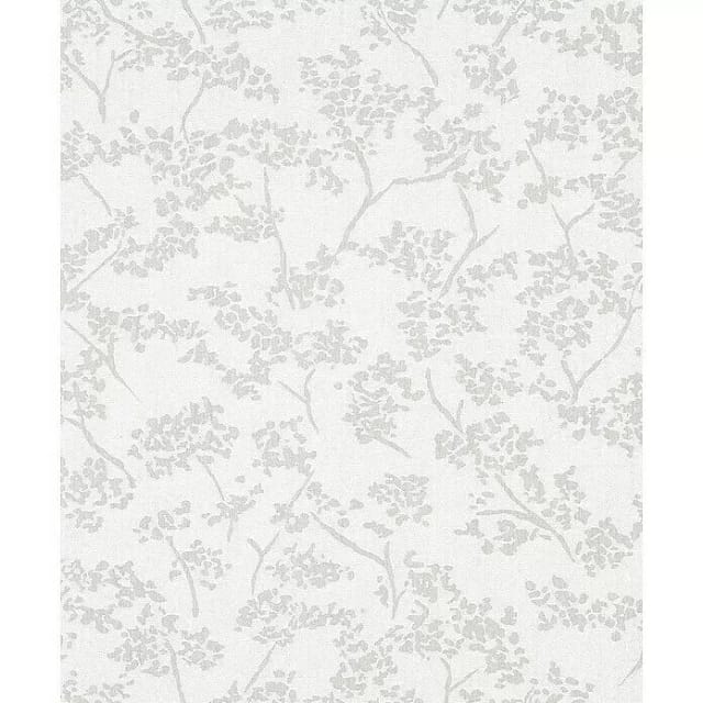 SCHÖNER WOHNEN KOLLEKTION Vliestapete, Blätter, Blumen, weiß/pearldust - weiss