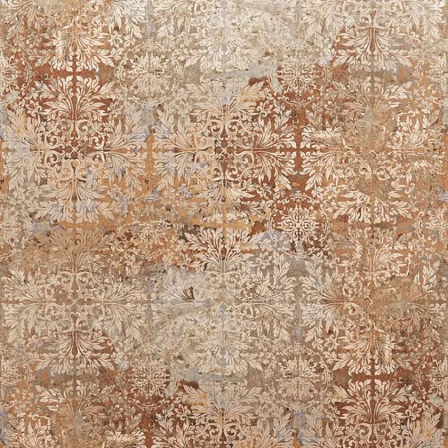 marburg Vliestapete »Smart Art Easy«, 3D, Grafisch, beige/rot
