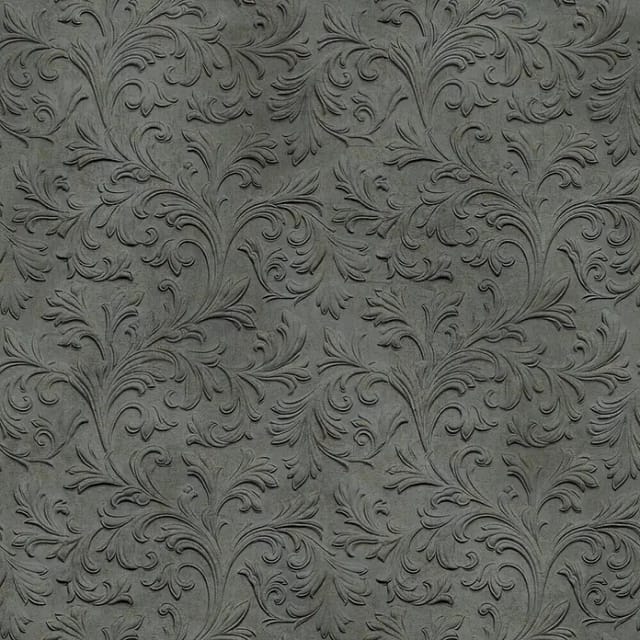 marburg Vliestapete »Smart Art Easy«, Ornament, anthrazit - grau
