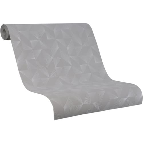 SCHÖNER WOHNEN KOLLEKTION Vliestapete, 3D, Grafisch, greige/pearldust - beige