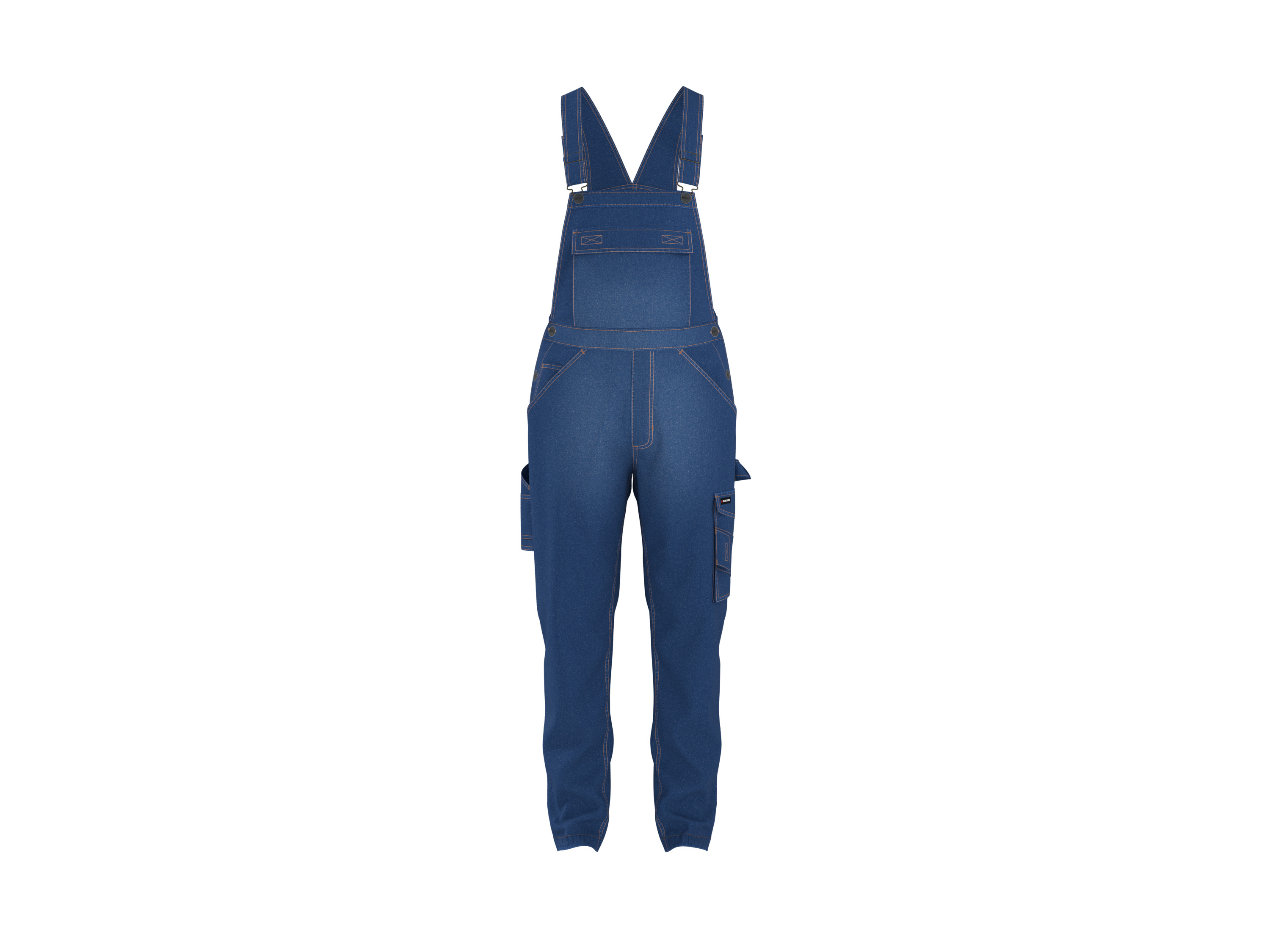 PARKSIDE® Herren Arbeitslatzhose »Fan Edition« (Blau, L (52/54)) Bild 2