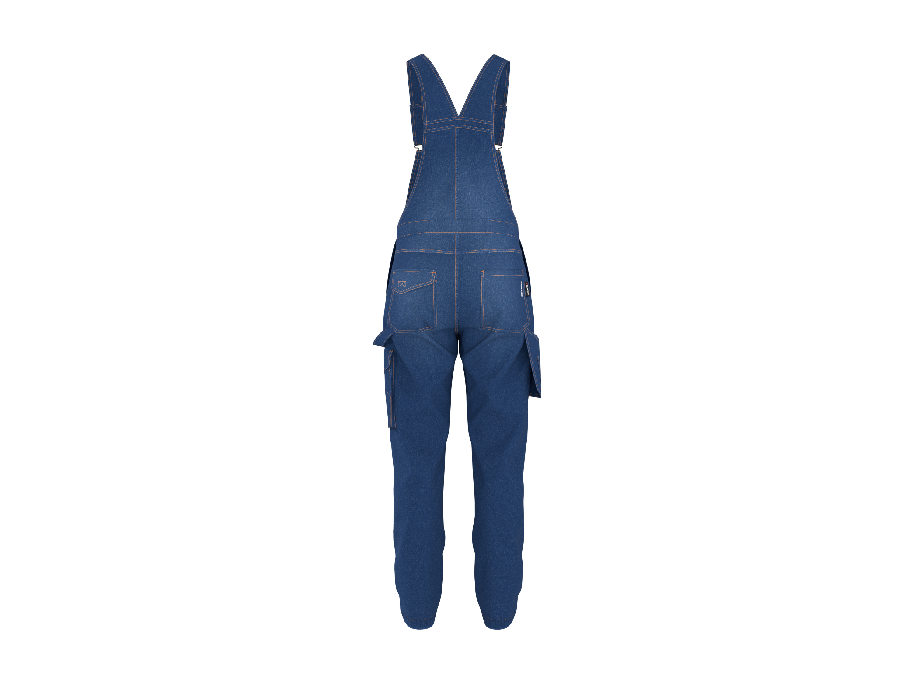PARKSIDE® Herren Arbeitslatzhose »Fan Edition« (Blau, L (52/54)) Bild 3