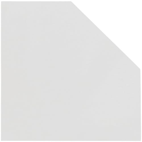 SCHILDMEYER Eckplatte »Serie 200«, Holzwerkstoff, weiß - weiss