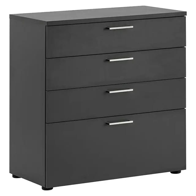 SCHILDMEYER Unterschrank »Serie 1500«, BxH: 80,2 x 84,2 cm, Holzwerkstoff - grau