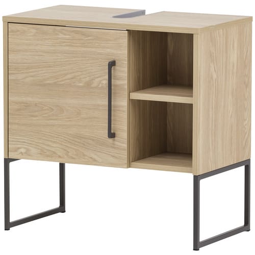 SCHILDMEYER Waschbeckenunterschrank »Limone«, BxHxT: 60,4 x 59,5 x 33 cm - braun