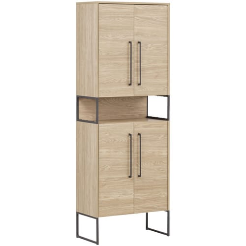 SCHILDMEYER Hochschrank »Limone«, BxHxT: 65,2 x 183,4 x 33,1 cm - braun
