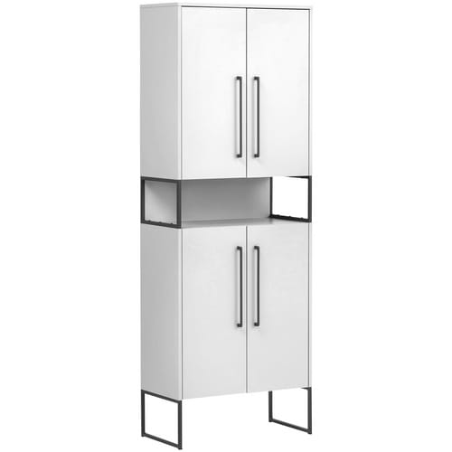 SCHILDMEYER Hochschrank »Limone«, BxHxT: 65,2 x 183,4 x 33,1 cm - weiss