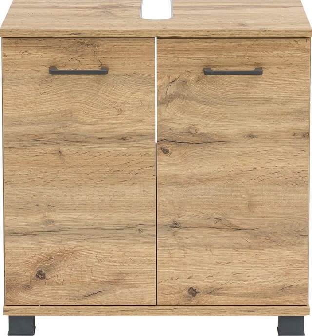 SCHILDMEYER Waschbeckenunterschrank »Nora«, BxHxT: 59,8 x 63,4 x 32,6 cm - braun