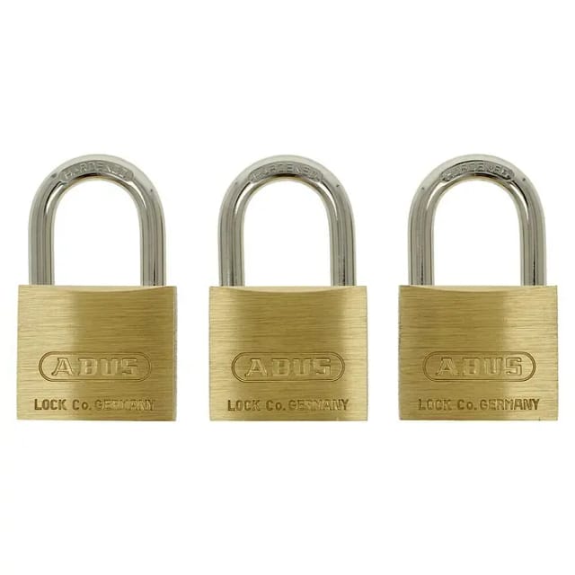 ABUS Vorhangschloss, BxL: 100 x 100 mm, Metall - silberfarben