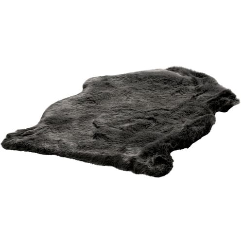 Hochflor-Teppich »My Samba«, BxL: 55 x 85 cm, anthrazit - schwarz