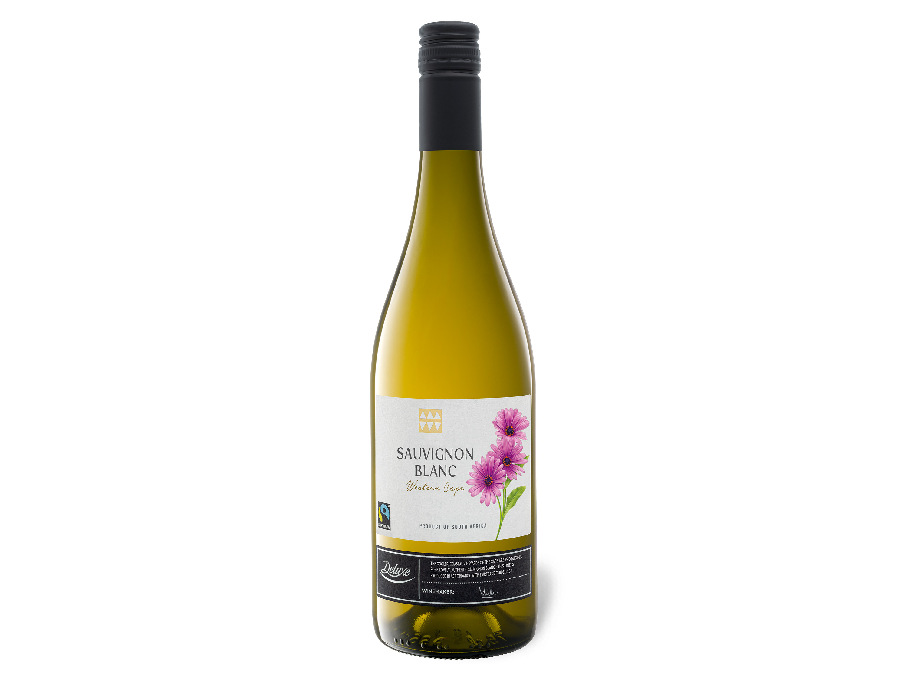 DELUXE Fairtrade Sauvignon Blanc Western Cape trocken, Weißwein 2024 Bild 2
