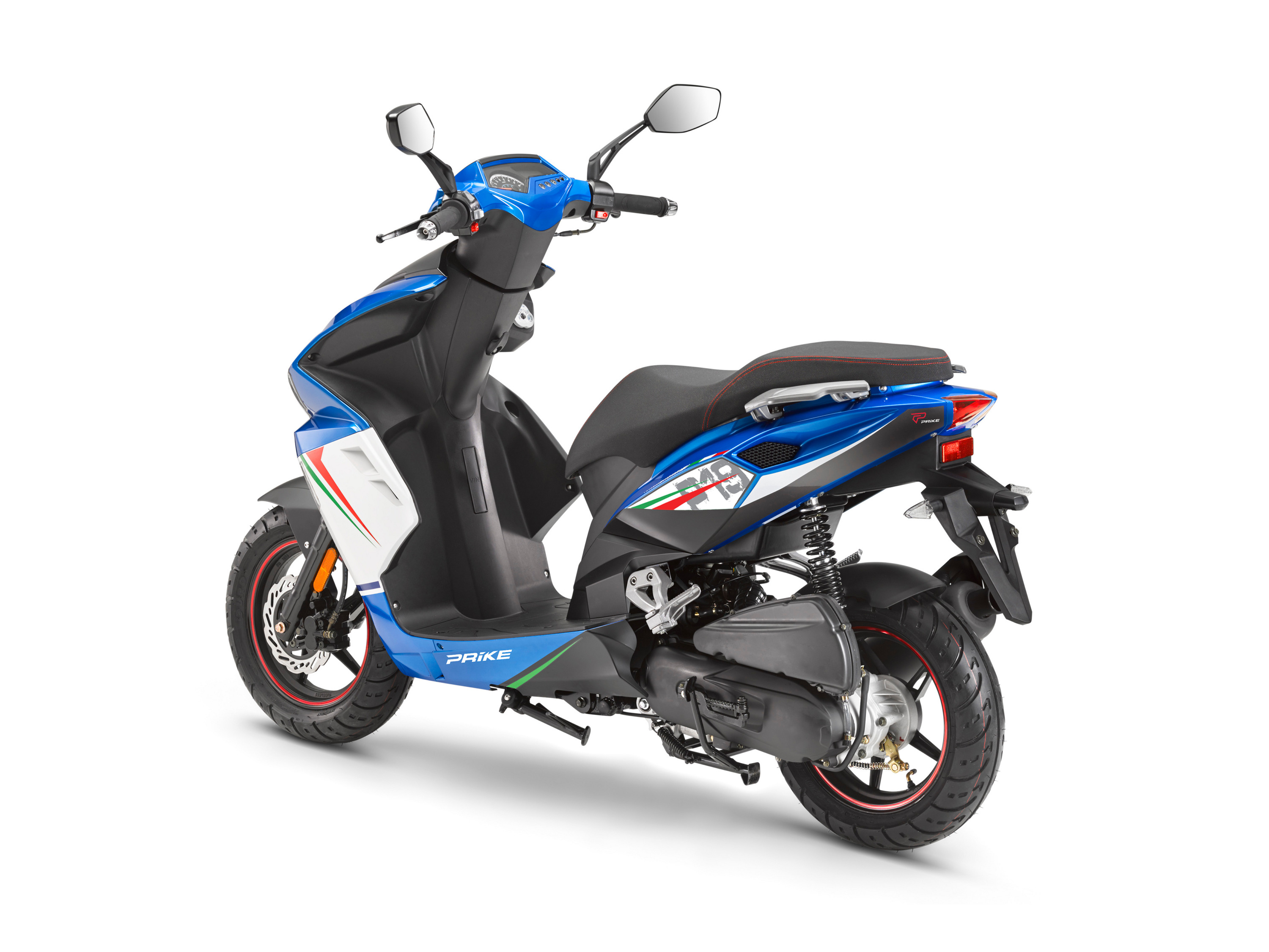 PRIKE Motorroller »P19 50«, 50 ccm, 45km/h (Blau)