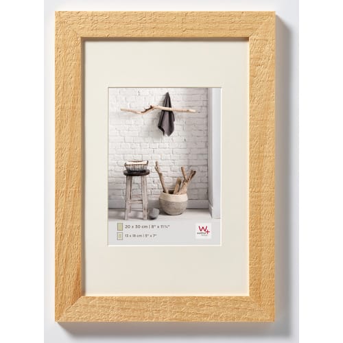 Walther Design Bilderrahmen »HOME«, BxL: 19,9 x 24,9 cm, natur, Holz - braun