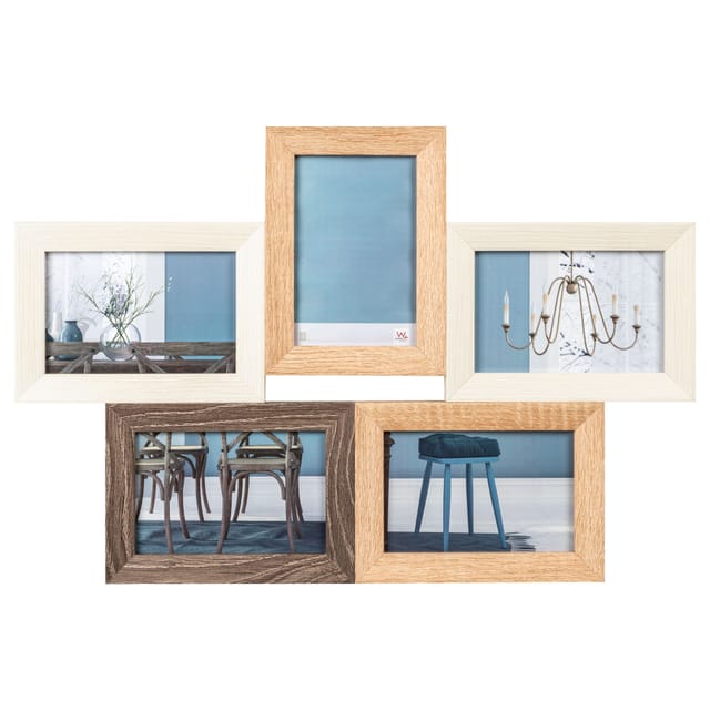 Walther Design Bilderrahmen »Fiorito«, BxL: 33,5 x 49,5 cm, mehrfarbig, Holz - bunt